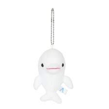 Plush Toy Marine Everywhere Friends Keychain Beluga Whale 00080079