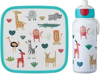 Mepal Campus Lunch-Set Xl Bentobox Groß Trinkflasche Animal Friends 400/1300Ml