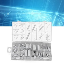 200Pcs Spring Extension Compression Assortment Accessory Set Kit ♪