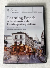 Great Courses-Learning French: A Rendezvous with...(6 DVD Set-No Book) NEW