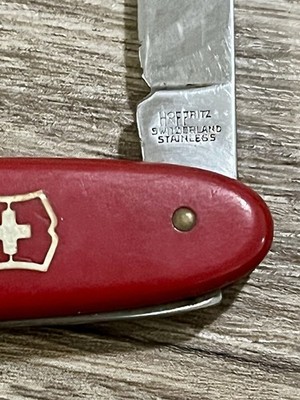 Vintage Victorinox Hoffritz Swiss Army Knife Excelsior 2 Blade