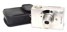 Canon ELPH 2 APS Film Camera Silver w/Case. Battery Tested