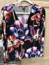 Women's Floral Print Long Sleeve