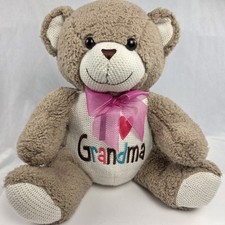 I Love Grandma Plush Teddy Bear 12"