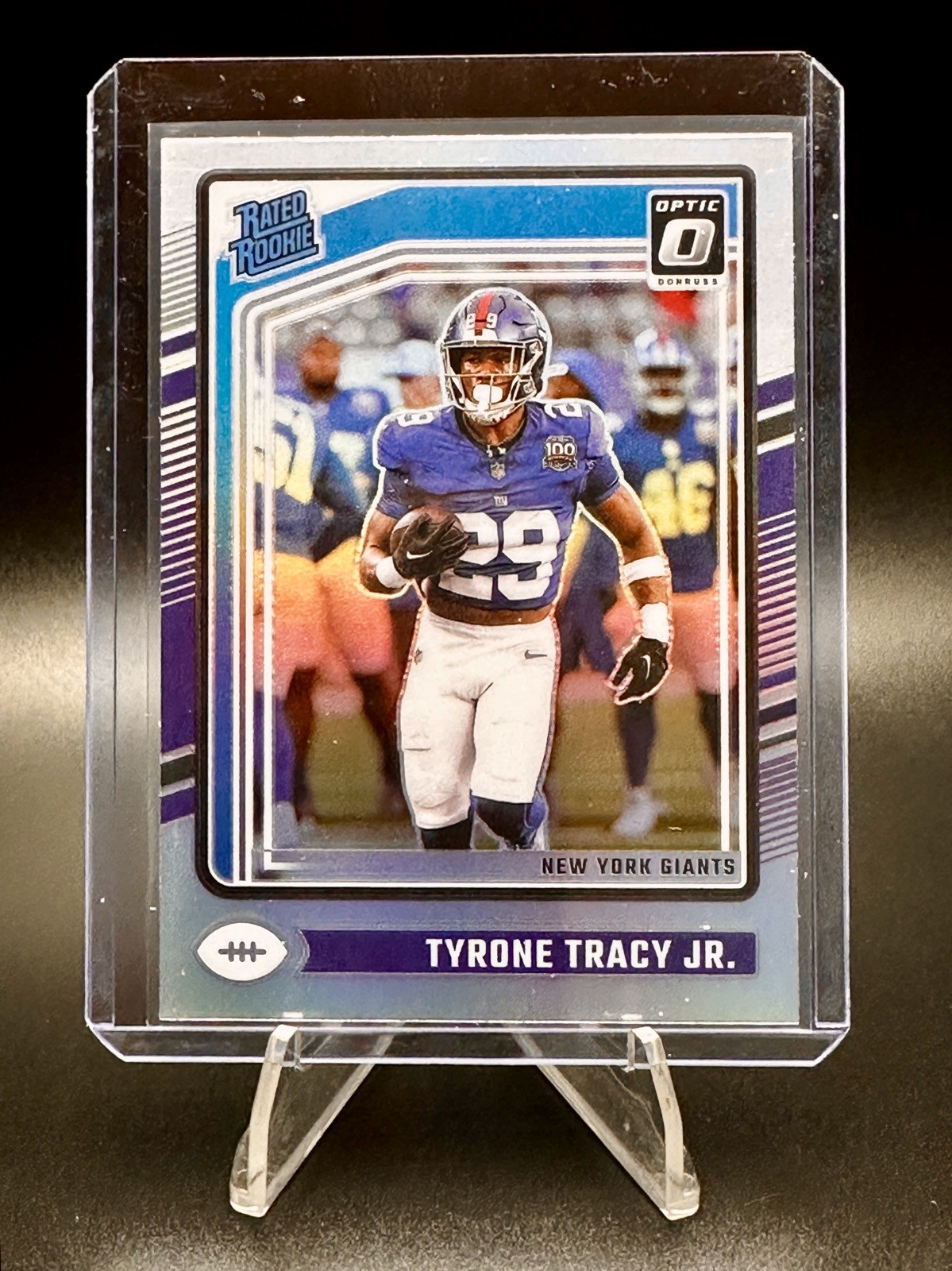 2024 Panini Donruss Optic Tyrone Tracy JR. Rated Rookie Silver Holo (RC) #259