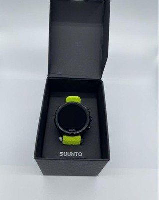SUUNTO 9 G1 Lime Smartwatch Digital Fitness Tracker GPS 50mm Unused