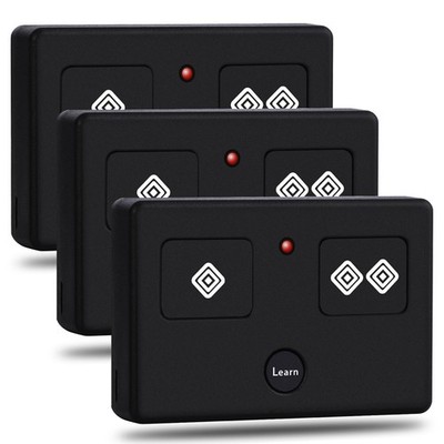 (3 Packs) AXS1/AXP1 Gate Opener Remote for Ghost Controls Automatic Gate Openers