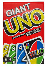 Mattel Games UNO Classic Giant Card Game GPJ46 Family Card Game Oversized Cards