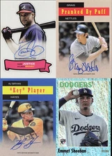 2024 Topps Archives Baseball Autos and Serial Numbered Variations You Pick