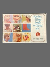 1968 Mattel  Barbie  s World: bright, swinging, now   Fashion Booklet