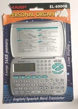 Vintage Sharp Electronic Personal Organizer 34KB EL-6900B New