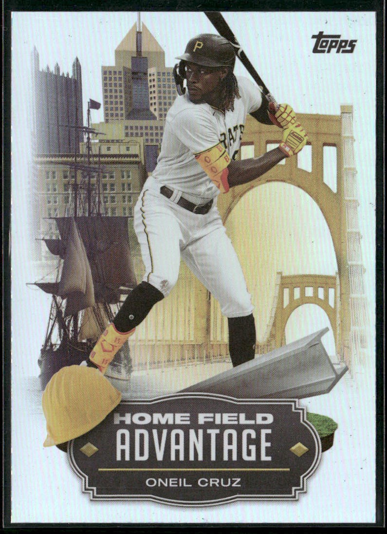 2023 Topps #HA-14 Oneil Cruz Home Field Advantage