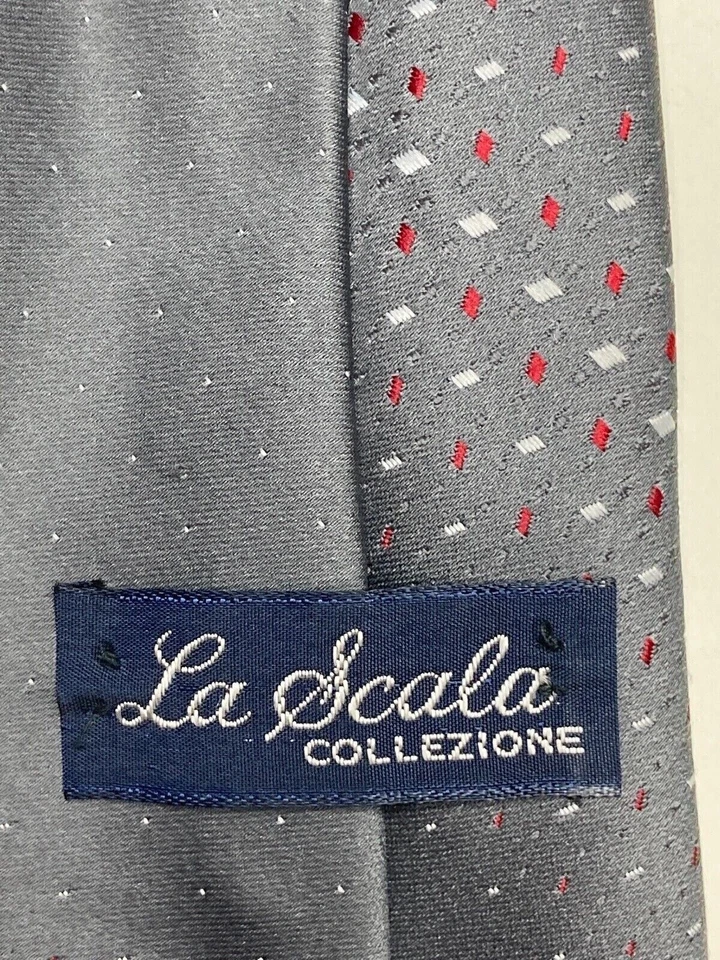 Corbata formal para hombre La Scala Collezione 60"Lx3"W corbata multicolor  Foto 2 de 4