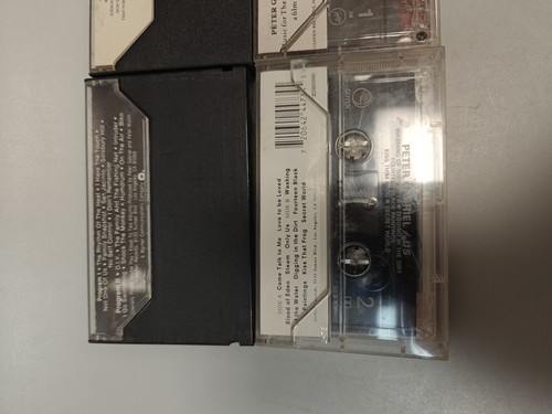 Peter Gabriel Casettes Lot 4 So Plays Live Us Passion VG+ - Picture 6 of 7