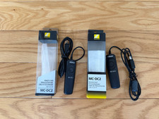 Nikon MC-DC2 Remote Cable Shutter Releases (2) - New in Open Box