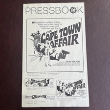 1967 The Cape Town Affair Original Pressbook Jacqueline Bisset James Brolin