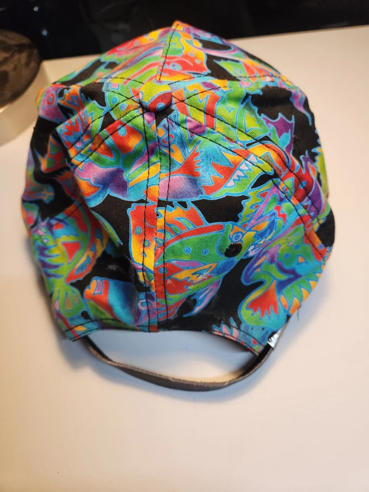Vintage Ping Golf All Over Print Floral Strapback hat cap - Image 3 of 4
