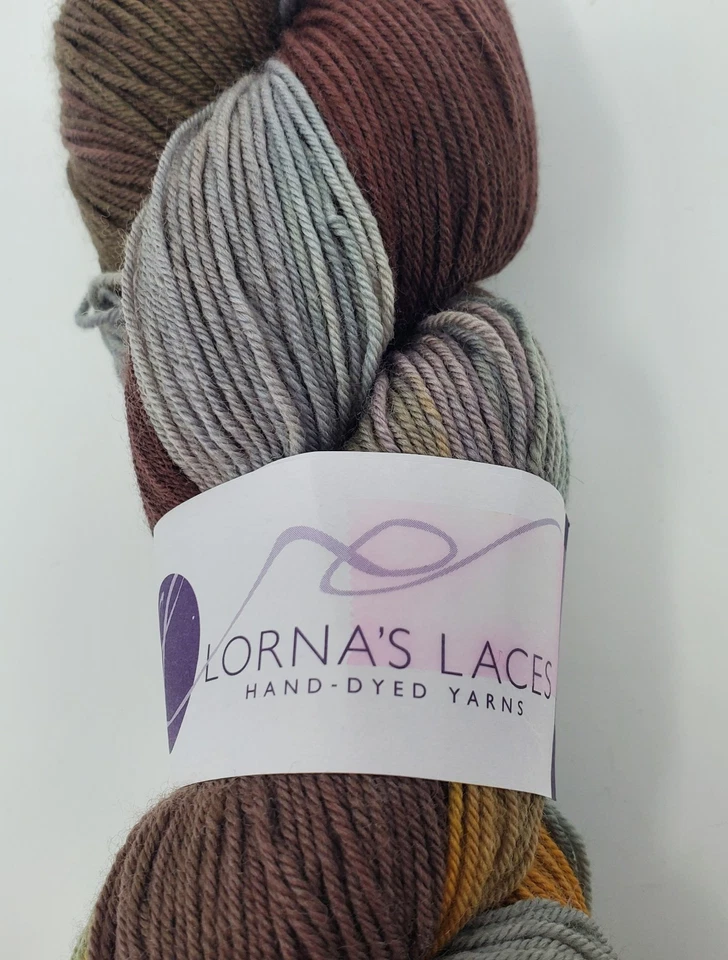 Hilo de calcetín de pastor Lorna's Laces (1 madeja) PREPARAR PARA TEÑIR - 430 yardas - Nuevo con etiquetas Foto 3 de 4