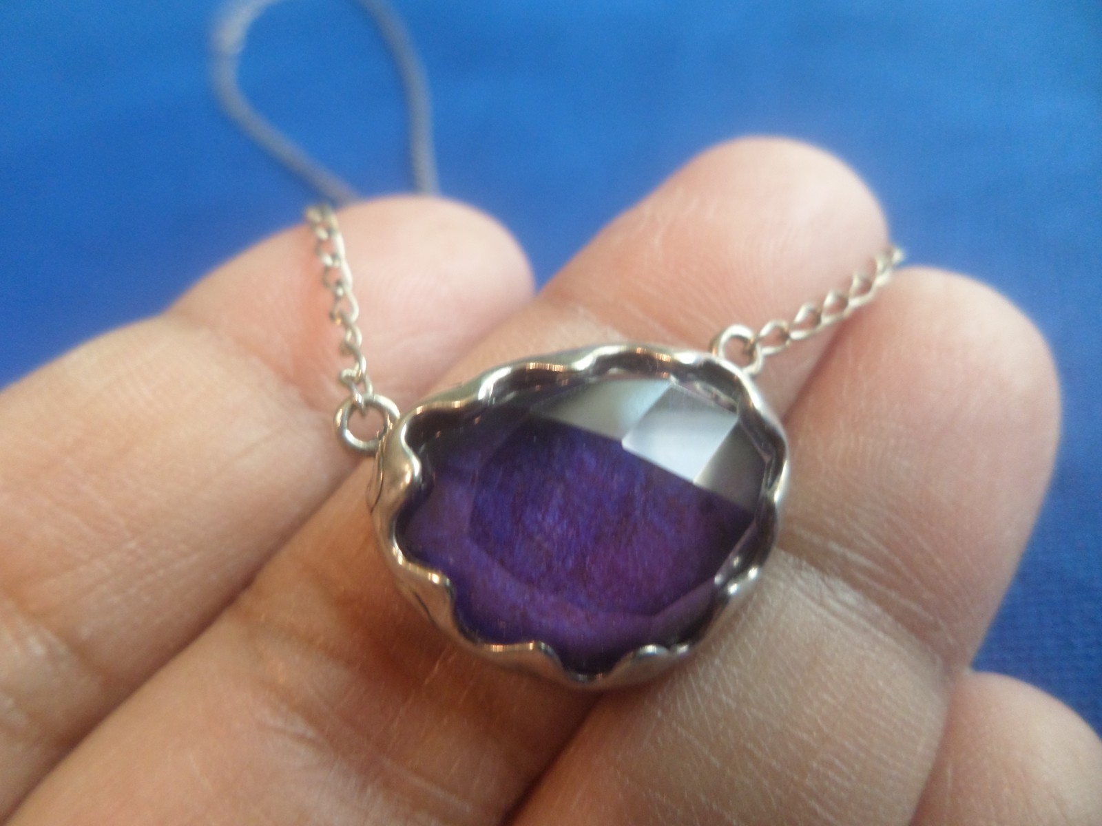 SILPADA 925 SILVER NECKLACE WITH PENDANT