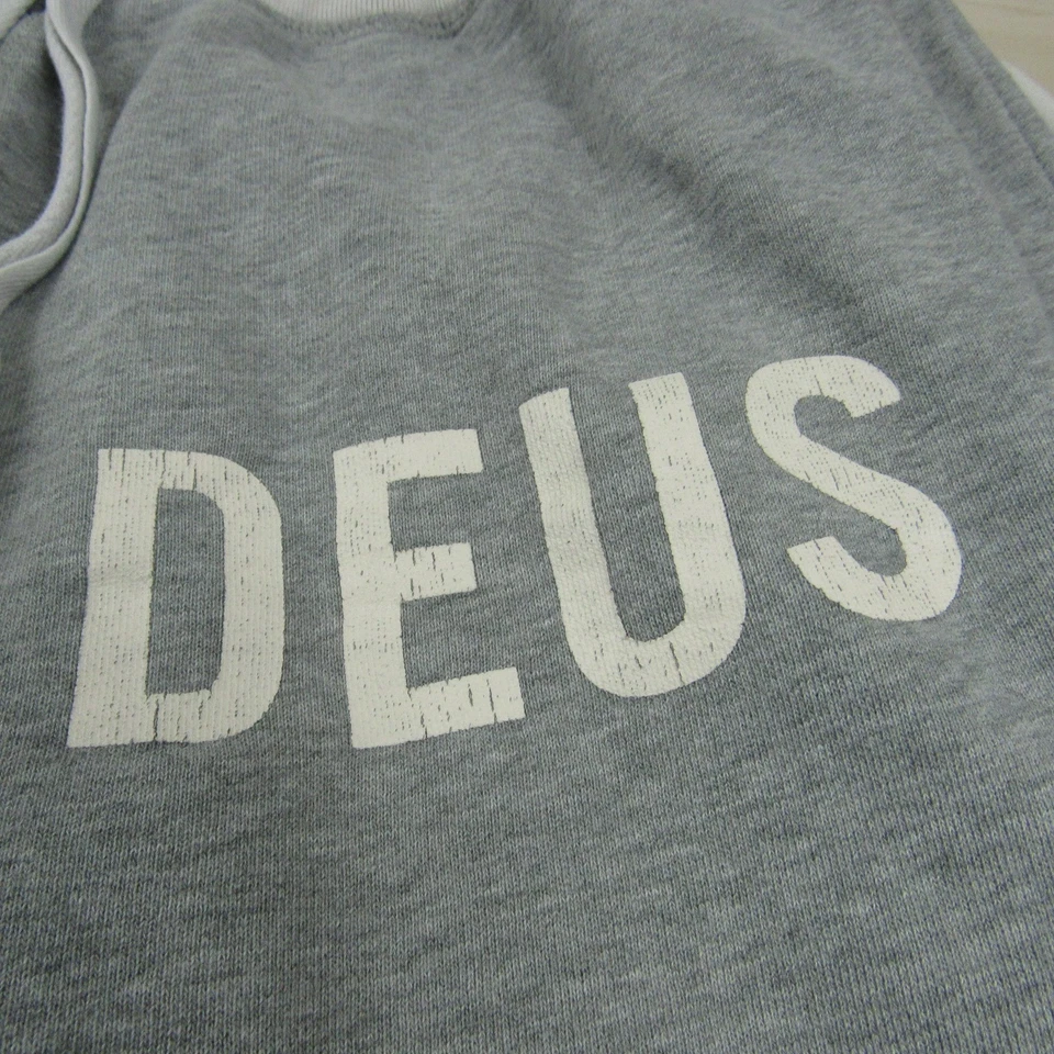 Pantalones de chándal Deus Ex Machina para hombre grandes grises de vellón para ciclismo al aire libre Foto 3 de 4