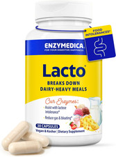New Lacto Advanced Lactase Dairy Support Vegan 30 Capsules Fast Shipping