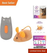 Interactive Motion Cat Toy: Battery Powered Remote Control Prey Simulation