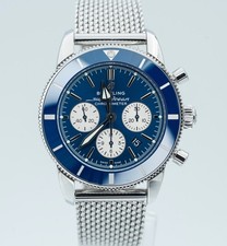 Breitling Superocean Heritage II AB0162 Chronograph B01 Blue Dial BOX/PAPERS!