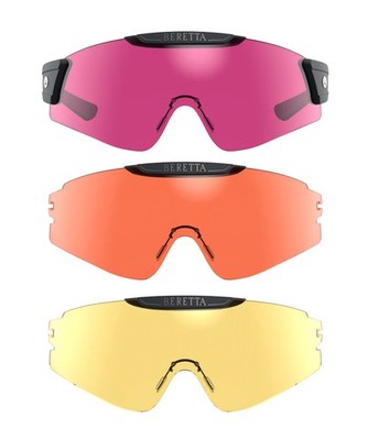 Beretta Intermask 3-Lens Shooting Glasses Kit | eBay