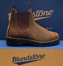 Blundstone 2544 Men Classic Teak Oiled Nubuck Leather Chelsea Boot New in Box