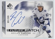2024 SP Authentic Future Watch Horizontal 91/599 Declan Carlile #149 Auto 03rx