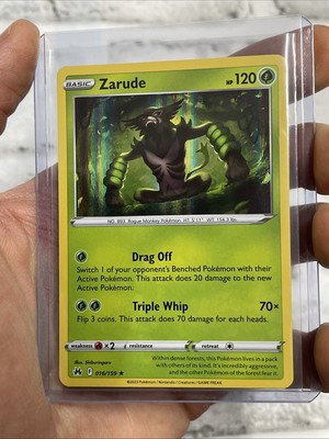 Zarude 016/159 Crown Zenith Reverse Holo NM/MT Pokémon TCG Nintendo Pokemon 2023