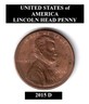 2015 D (Denver Mint) Lincoln Head Shield 1¢ Penny "Circulated" Actual Coin Shown Denver Lincoln Shield