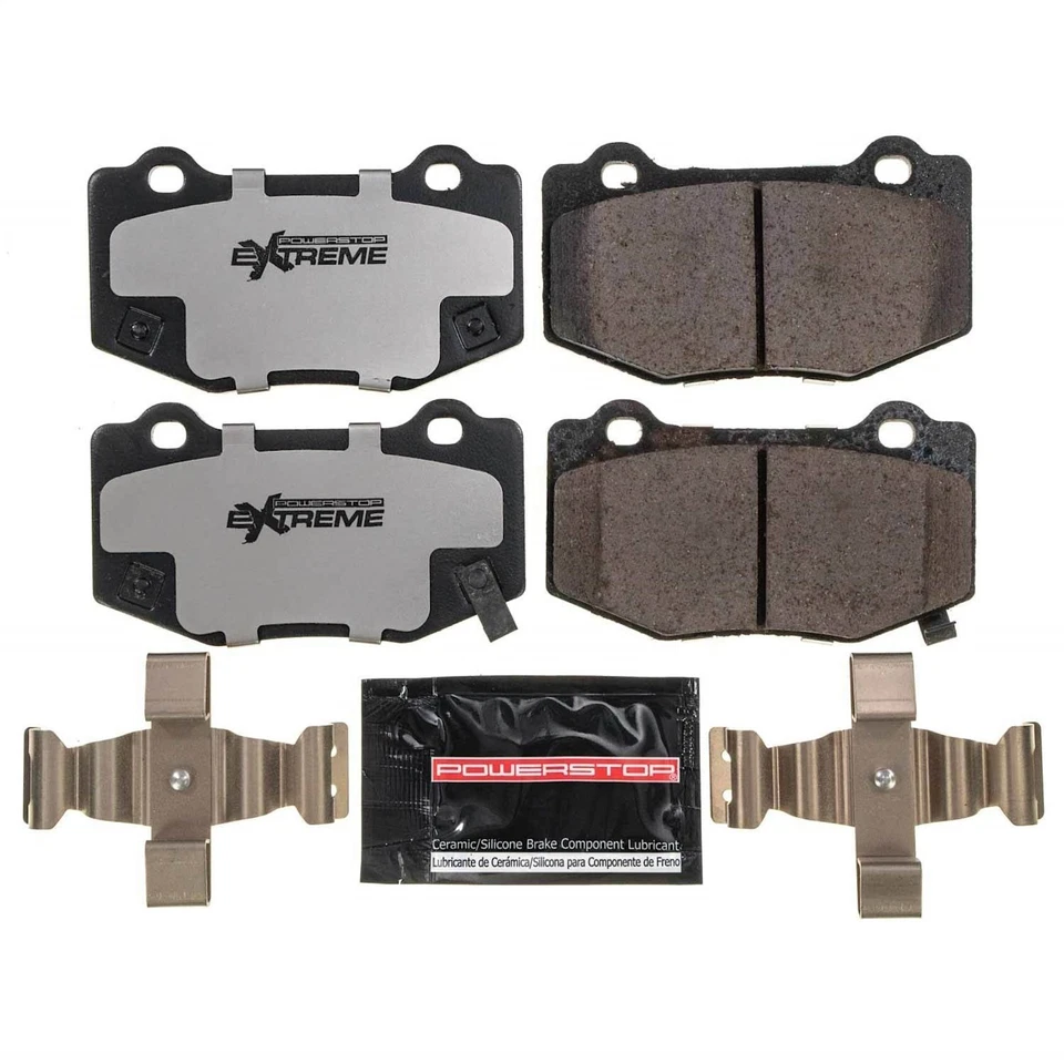 Powerstop Z26-1718 Brake Pad Sets 2-Wheel Set Rear for Chevy Chevrolet Camaro - Image 2 of 2