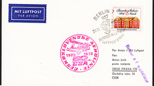 ✈ CSA 1973 "Berlin, Schönefeld - Praga" lot specjalny He/La T.IV nr 167 !!