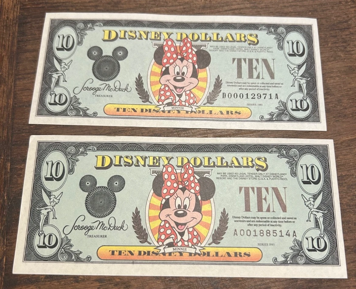 1993 Disney Dollar for sale | eBay