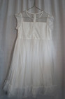 Girls cute white play dress or church special event christening etc. 13-14Y — photo 6