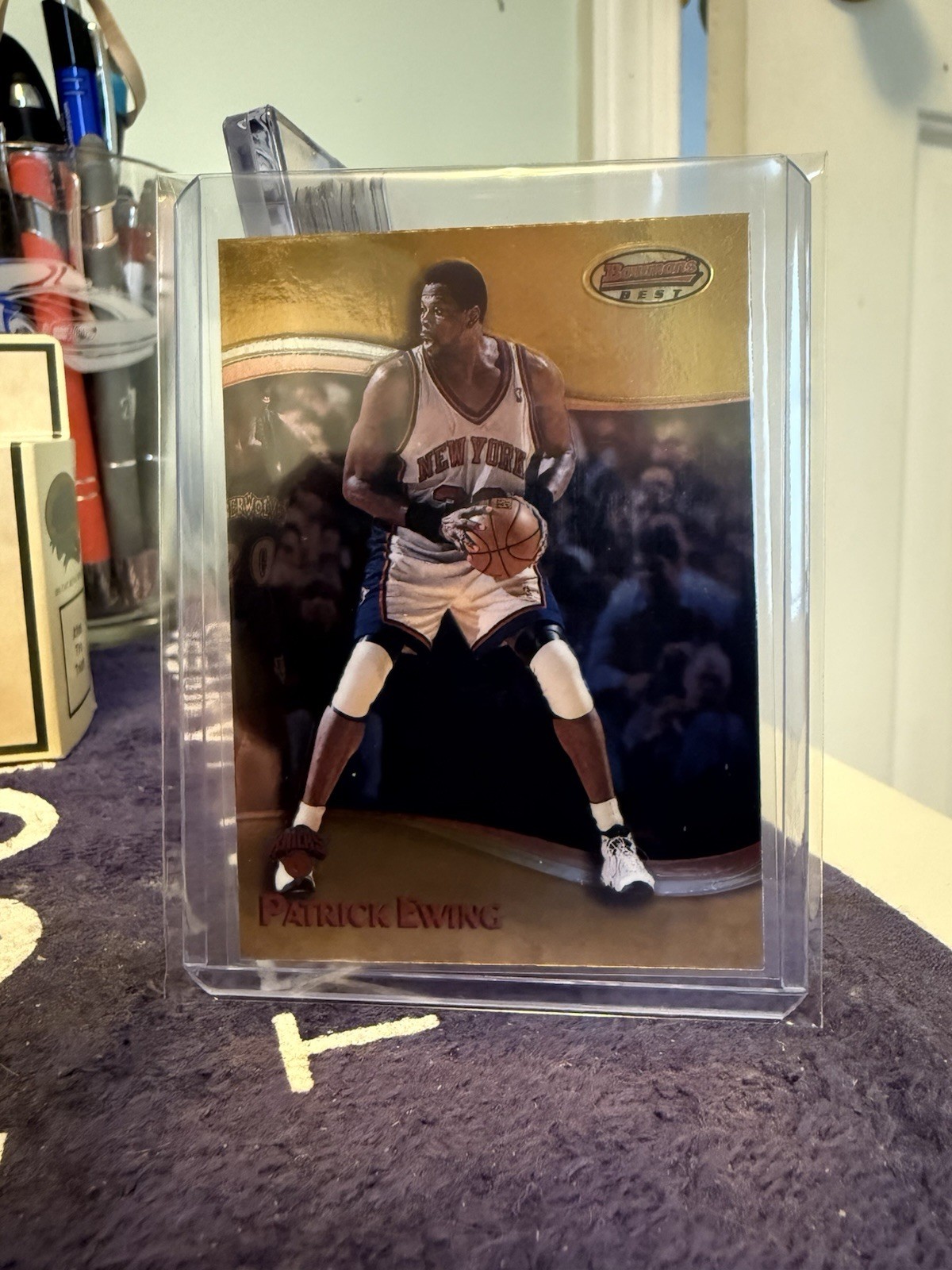 1998-99 Bowman's Best Patrick Ewing #54 HOF New York Knicks 1041