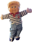 Cabbage Patch Doll Blonde Hair Blue Eyes Boy doll