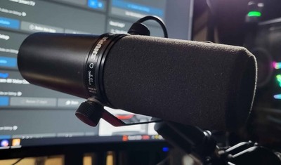 Shure SM7B Microphone & Fethead