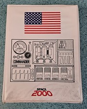 Manley Toys Space 2000 Kids Astronaut Backpack With 3 Plastic Moon Rocks 1998