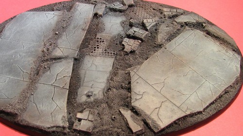 170 x 105mm Painted Ruined City - Warhammer 40K Imperial Knight - Picture 4 of 4