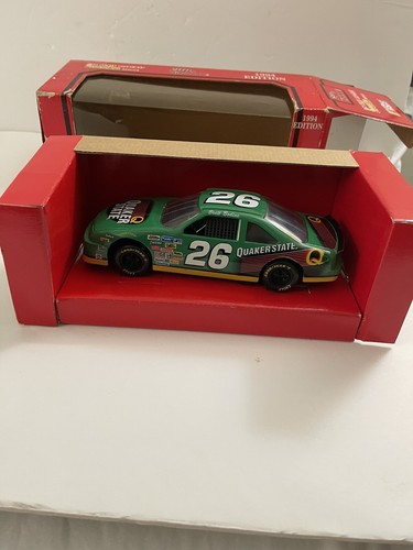 1994 BRETT BODINE #26 FORD THUNDERBIRD QUAKER STATE NASCAR 1:24 Scale Racing - Picture 8 of 12
