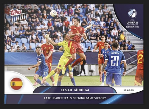 2025 TOPPS NOW ⭐ UEFA EURO UNDER 21 ⭐ SERIE / LISTA - Picture 2 of 25
