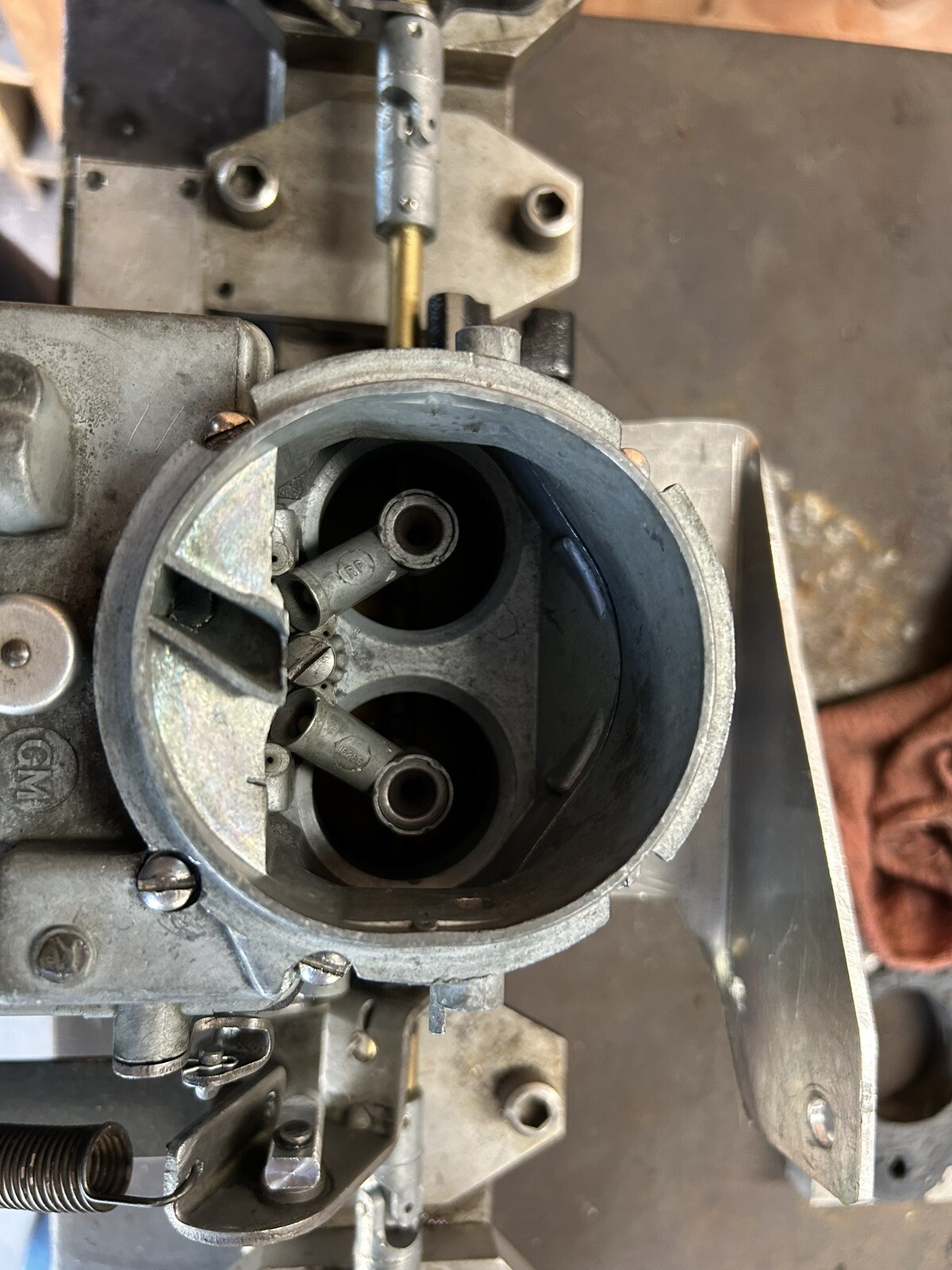 McGurk intake manifold And Carbs for 235 261 Chevy Inline 6 eBay