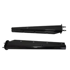 Black30" Spring Loaded Mud Flap Hanger - 2 1/2" Bolt Pattern Competition Series