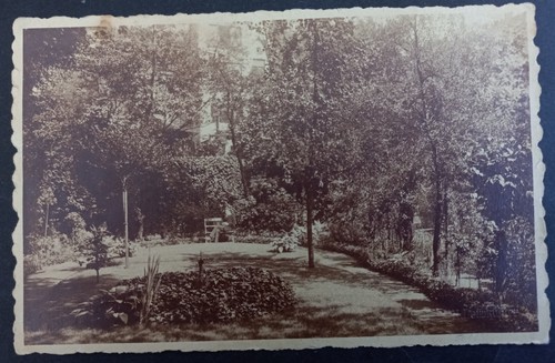 1922 Germany Postcard-Park Scene ties 1.25M stamp cd Essen - Bild 2 von 3