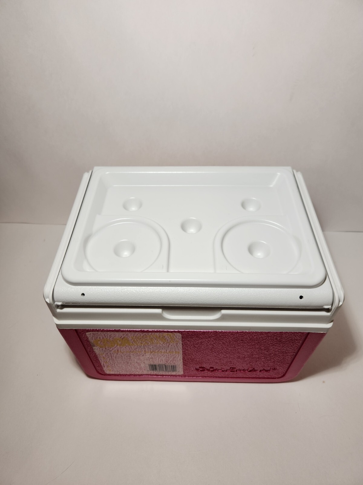 Coleman Coolessence Cooler 5205 Take 6 Flip-Lid 5 Quart 6 Pack Rose & Yellow 