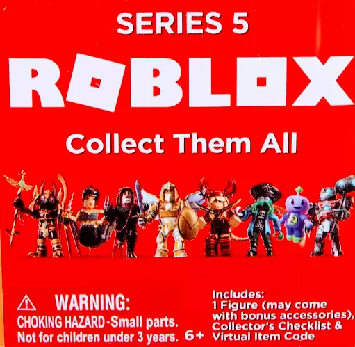 2FRC Roblox 3 Action Figure, Series 5 Roblox Moderator (No Code)