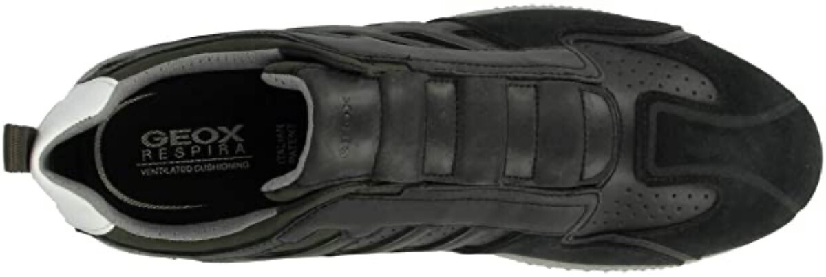 Geox Respira Sport Snake 2 Zapatillas Hombre Zapatos U948DA Stone / Black  Oferta