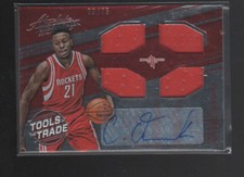 CHINANU ONUAKU 2016-17 ABSOLUTE TOOLS OF THE TRADE QUAD RELIC AUTO #31  /75